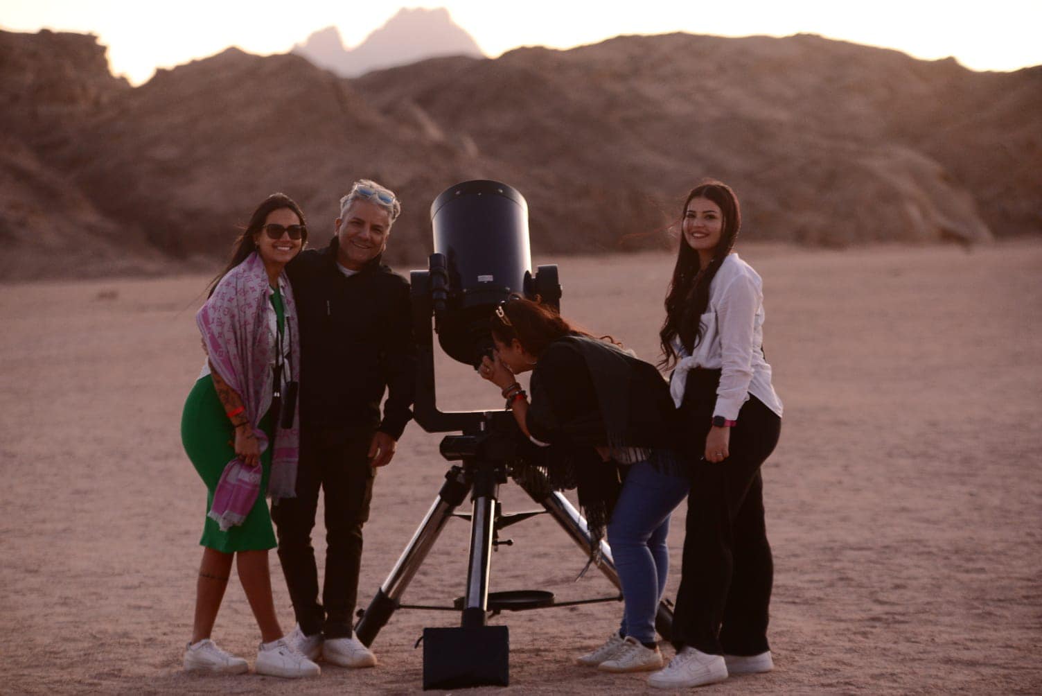 Professionelle Meade Teleskope Sternenhimmel Safari Hurghada Wüste